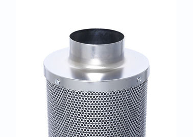 4 Inch Carbon Filter Hydroponics , Inline Activated  Carbon Air Filter Grow Room